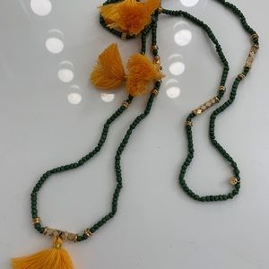 tassel necklace